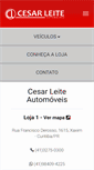 Mobile Screenshot of cesarleiteautomoveis.com.br